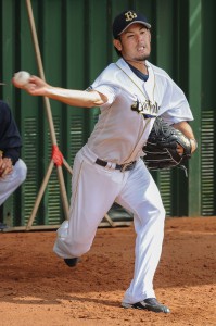 比嘉　幹貴投手