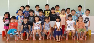上野保育所４、５歳児