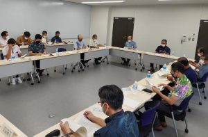 建設用地を現存地とする意見をまとめた=26日、市役所