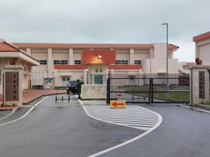 宮古警備隊が駐屯する宮古島駐屯地＝20日、上野野原