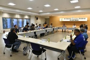 第40回大会要項などを承認した第１回専門委員会＝27日、市役所