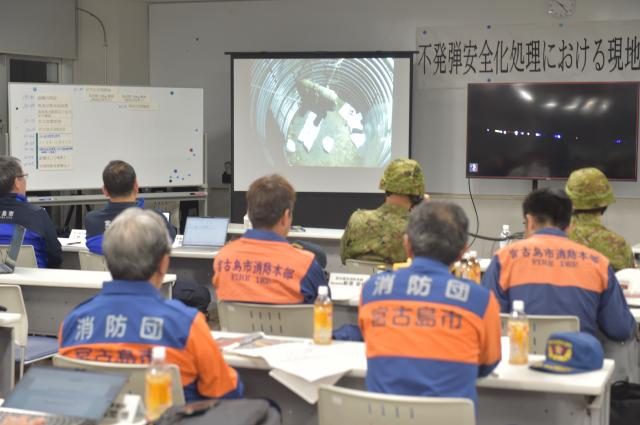 不発弾４発、処理完了